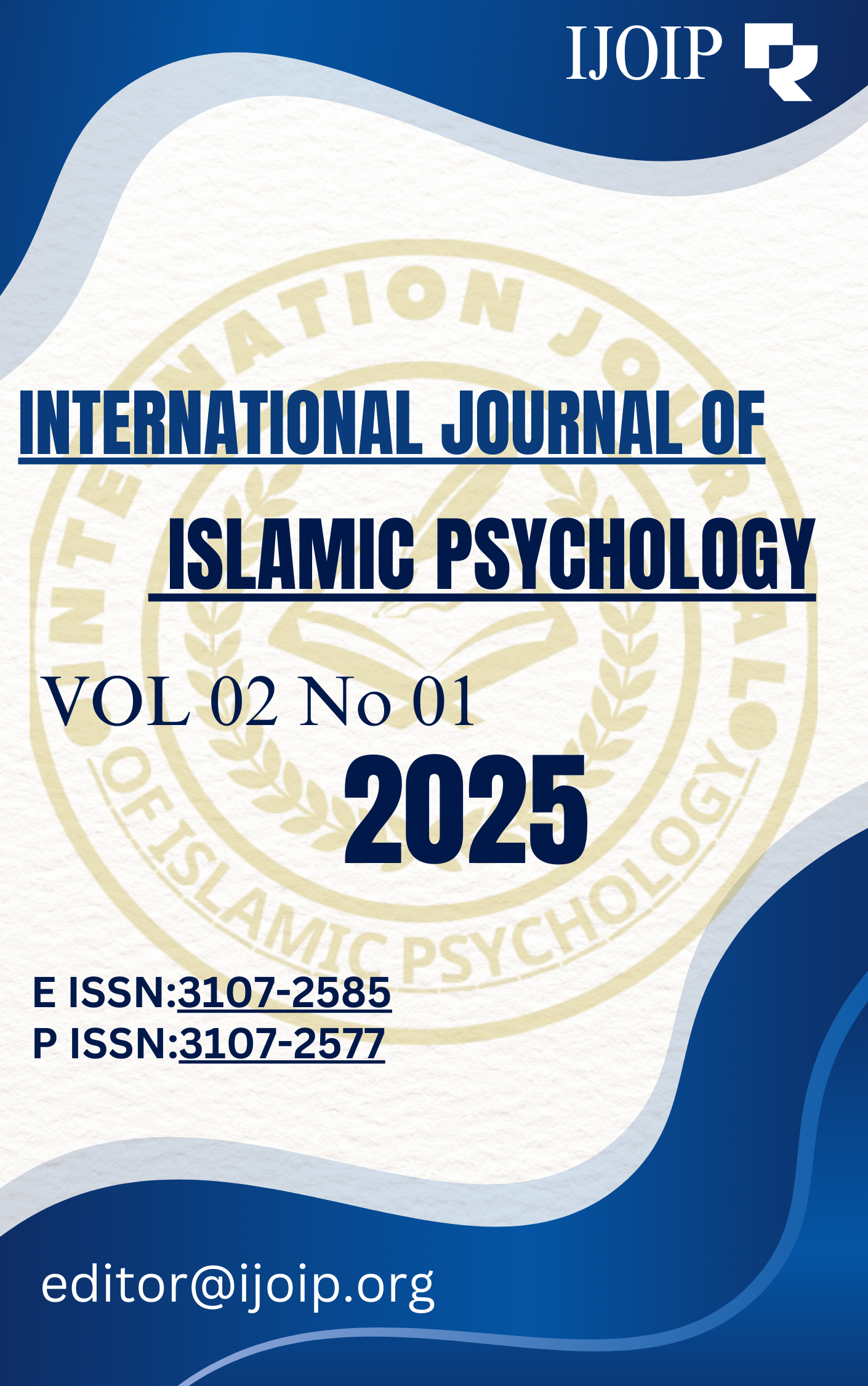 					View Vol. 2 No. 1 (2025): International Journal Of Islamic Psychology
				